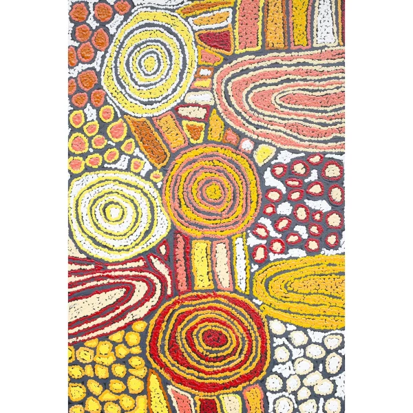 Debra Young Nakamarra #1099 Tjintjintjin-My Mother's Country" 91cm x 61cm