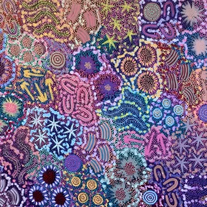Khatija Possum - Grandmother's Country 201cm x 124cm