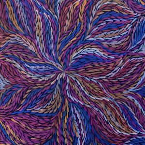 Rosemary Petyarre  Bush Medicine Leaves Dreaming   120cmx60cm