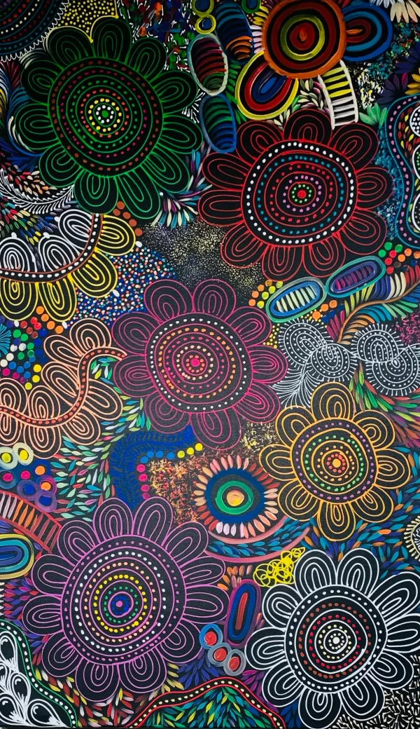 Selina Numina Kaprina - My Country 153 x 92cm