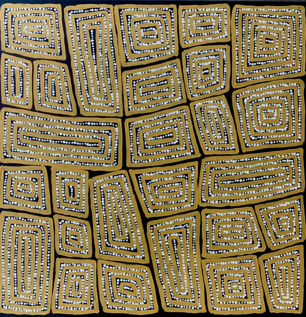 Thomas Tjapaltjarri - Tingari Cycle 61cm x 61cm